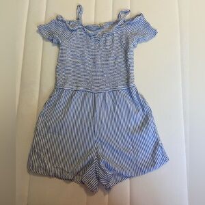 Abercrombie Kids Blue and White Striped Outfit